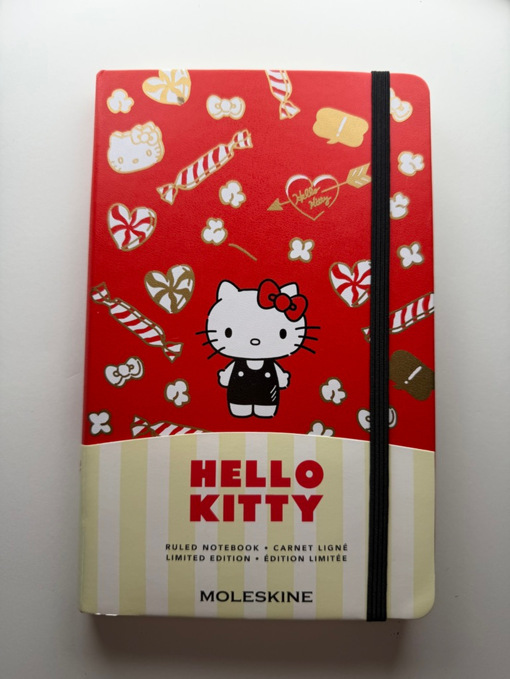 Moleskine Hello Kitty Limited Edition Large Ruled Notebook NWT